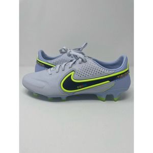 Size 8 Nike Tiempo Legend 9 Pro FG Grey Soccer Cleats DA1175-054